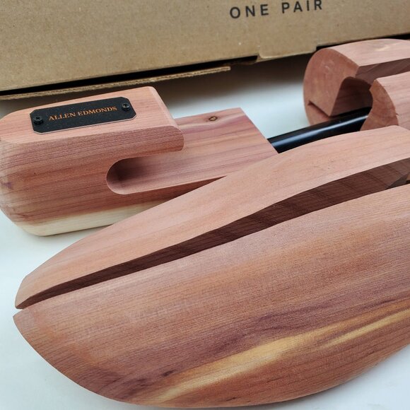 Allen Edmonds Shoe Trees Cedar Wood Combination XXL / 2XL USA Men's 13W-17N NIB - Picture 4 of 12